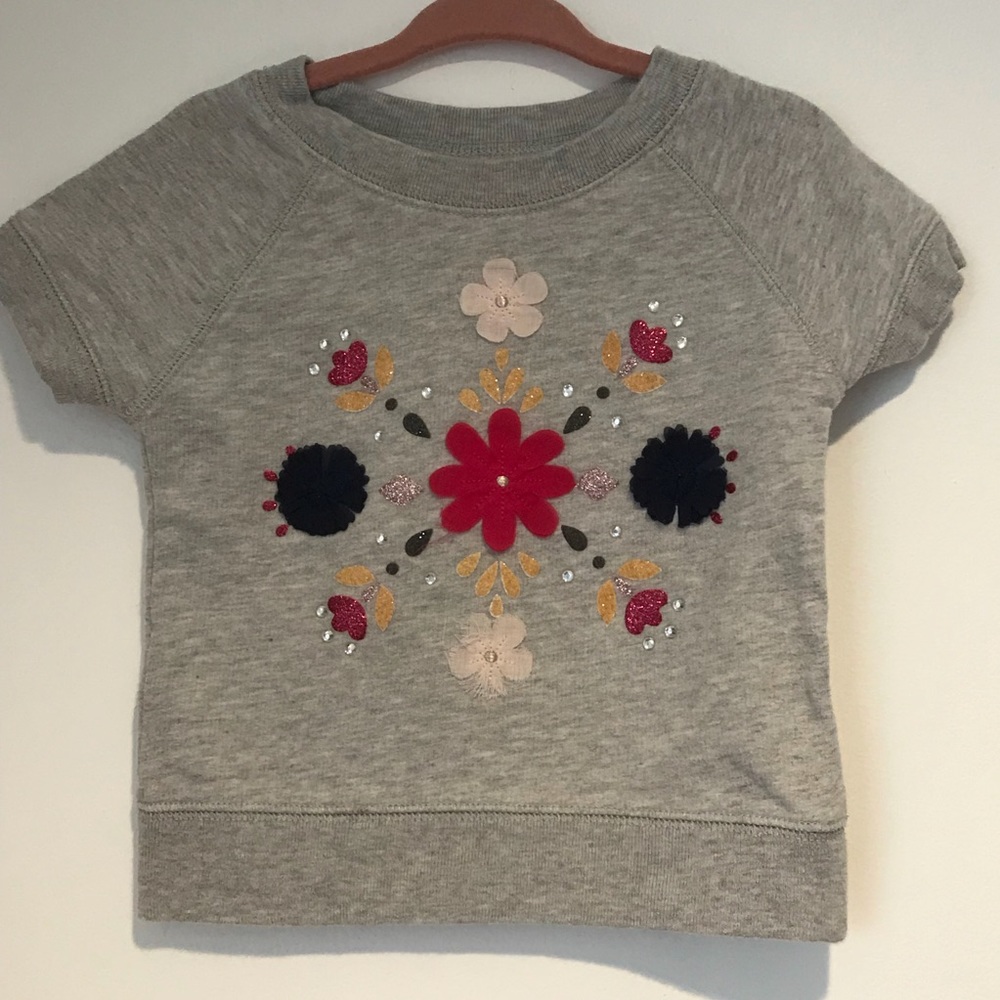 Short Sleeve Sweatshirt